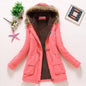 Parka informal de longitud media y larga con capucha