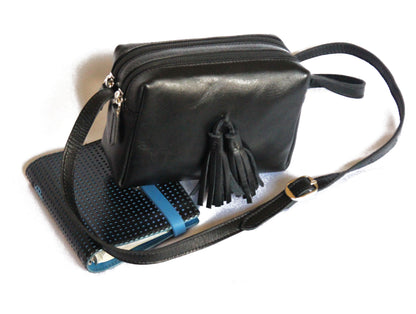 Bolso de piel pequeño - Rikiki by MJ - Hecho a mano - Fabricado en Marruecos 