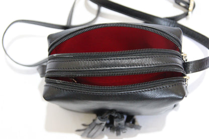 Bolso de piel pequeño - Rikiki by MJ - Hecho a mano - Fabricado en Marruecos 