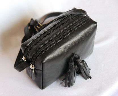 Bolso de piel pequeño - Rikiki by MJ - Hecho a mano - Fabricado en Marruecos 